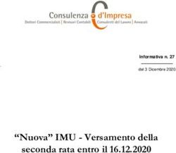 "Nuova" IMU - Versamento della seconda rata entro il 16.12.2020