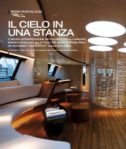 IL CIELO IN UNA STANZA - Perini Panthalassa