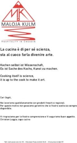 La cucina &egrave; di per s&eacute; scienza, sta al cuoco farla divenire arte.