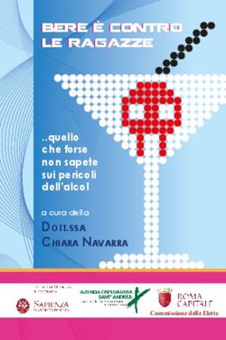 Bere è contro le ragazze ..quello che forse non sapete sui pericoli dell'alcol Dott.ssa Chiara Navarra