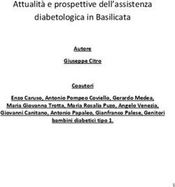 Attualità e prospettive dell'assistenza diabetologica in Basilicata