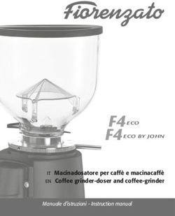 F4 ECO F4 ECO BY JOHN - IT Macinadosatore per caff&egrave; e macinacaff&egrave; EN Coffee grinder-doser and coffee-grinder