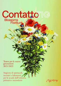 Teatro per le nuove generazioni 2021/2022 Stagione di spettacoli, incontri e laboratori per le scuole dell'infanzia, primarie e secondarie - CSS Udine