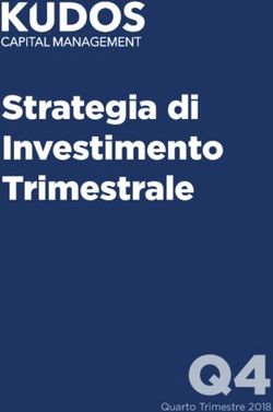 Strategia di Investimento Trimestrale - Q4Quarto Trimestre 2018 - Kudos Capital ...