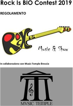 Rock Is BIO Contest 2019 - REGOLAMENTO - In collaborazione con Music Temple Brescia