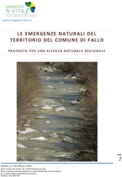 LE EMERGENZE NATURALI DEL TERRITORIO DEL COMUNE DI FALLO