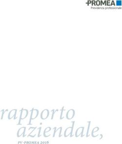 Rapporto aziendale, pv-promea 2016