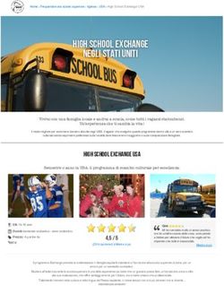 HIGH SCHOOL EXCHANGE NEGLI STATI UNITI HIGH SCHOOL EXCHANGE NEGLI STATI UNITI - WEP