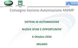 Convegno Sezione Automazione ANIMP - SISTEMI DI AUTOMAZIONE NUOVE SFIDE E OPPORTUNITA' MILANO 6 Ottobre 2016