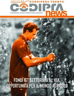 Fondi IST settoriali al via, opportunit&agrave; per il mondo agricolo - ANNO XVII - N. 2