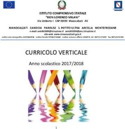 CURRICOLO VERTICALE Anno scolastico 2017/2018 - Istituto Comprensivo "Don Lorenzo Milani ...