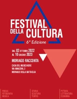 6&ordf; Edizione MORIAGO RACCONTA - DAL 02 OTTOBRE 2022 AL 10 GIUGNO 2023 - deskline.net