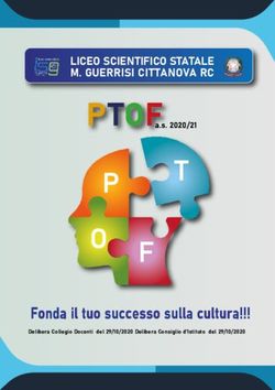 O F - PTOFa.s. 2020/21 - Fonda il tuo successo sulla cultura - LICEO SCIENTIFICO STATALE M. GUERRISI CITTANOVA RC - Liceo Scientifico "M ...