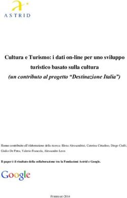Cultura e Turismo: i dati on-line per uno sviluppo turistico basato sulla cultura