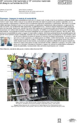 20 concorso internazionale e 13 concorso nazionale di disegno sull'ambiente 2019