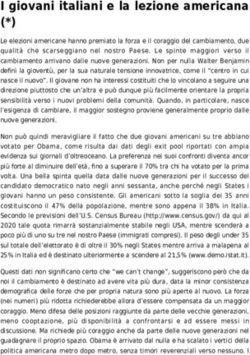 I giovani italiani e la lezione americana