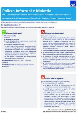 Polizza Infortuni e Malattia - DIP - Documento informativo precontrattuale dei contratti di assicurazione danni - AXA MPS