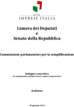 Camera dei Deputati e Senato della Repubblica - Commissione parlamentare per la semplificazione