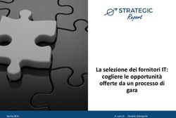 La selezione dei fornitori IT: cogliere le opportunità offerte da un processo di gara - Aprile 2021 - Strategic Management Partners