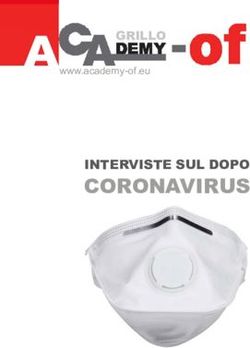 CORONAVIRUS INTERVISTE SUL DOPO - GRILLO - Academy Of