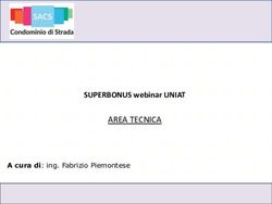 AREA TECNICA SUPERBONUS webinar UNIAT - A cura di: ing. Fabrizio Piemontese