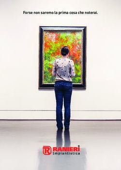 Forse non saremo la prima cosa che noterai - Ranieri Impiantistica