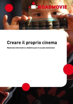 Creare il proprio cinema - Materiale informativo e didattico per le scuole elementari