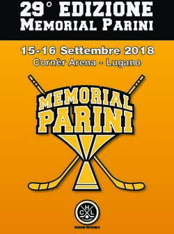 29 EDIZIONE Memorial Parini - 15-16 Settembre 2018 - HCLugano sezione giovanile