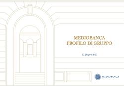MEDIOBANCA PROFILO DI GRUPPO - 30 giugno 2020
