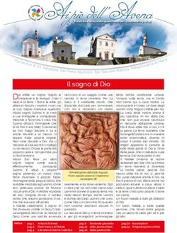 Ai pi&egrave; dell'Avena - Unit&agrave; pastorale di Pedavena, Facen ...