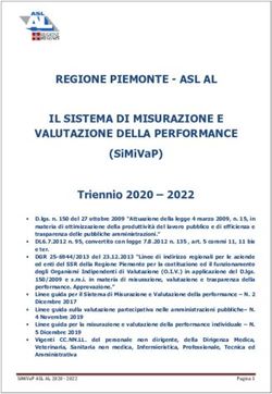 REGIONE PIEMONTE - ASL AL IL SISTEMA DI MISURAZIONE E VALUTAZIONE DELLA PERFORMANCE