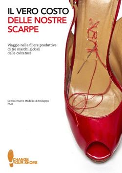 IL VERO COSTO DELLE NOSTRE SCARPE - CHANGE YOUR SHOES - Viaggio nelle filiere produttive di tre marchi globali delle calzature - Campagna Abiti Puliti