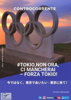 #TOKIO,NON ORA, CI MANCHERAI - FORZA TOKIO! - Networking
