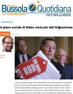 Il piano sociale di Biden costa più dell'Afghanistan
