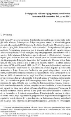 Propaganda italiana e giapponese a confronto: la mostra di Leonardo a Tokyo nel 1942 - Cafoscarina