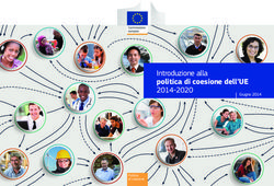 Politica di coesione dell'UE - Introduzione alla Giugno 2014