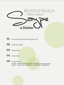 BEYOND WALLS - Oltre i muri - Festival dello Sviluppo Sostenibile