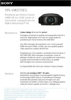 VPL-VW270ES Proiettore per Home Cinema SXRD 4K con 1500 lumen di luminosit&agrave;, compatibilit&agrave; con HDR e Motionflow 4K - pro.sony