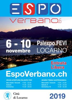 Palexpo FEVI novembre - ORARI APERTURA PALEXPO FEVI - EspoVerbano