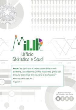 Focus "Le iscrizioni al primo anno delle scuole primarie, secondarie di primo e secondo grado del sistema educativo di istruzione e formazione" ...