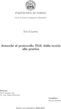 Attacchi al protocollo TLS: dalla teoria alla pratica - POLITECNICO DI TORINO Tesi di Laurea
