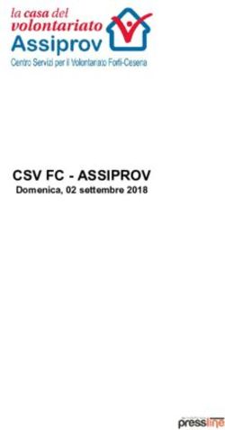 CSV FC - ASSIPROV Domenica, 02 settembre 2018