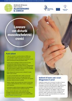 Lavorare con disturbi muscoloscheletrici cronici - EU-OSHA