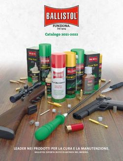 LEADER NEI PRODOTTI PER LA CURA E LA MANUTENZIONE - FUNZIONA. Catalogo 2021-2022 - SELME