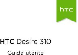 HTC Desire 310 Guida utente
