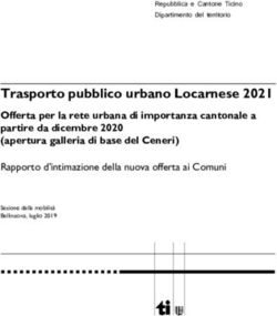 Trasporto pubblico urbano Locarnese 2021 - Cantone Ticino
