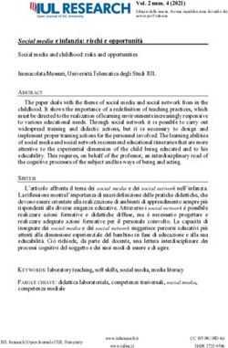 Social media e infanzia: rischi e opportunit&agrave; - IUL Research