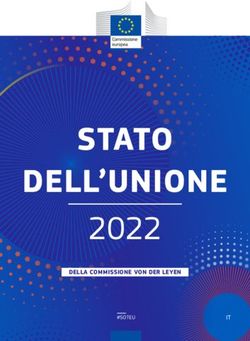 STATO DELL'UNIONE 2022 - DELLA COMMISSIONE VON DER LEYEN