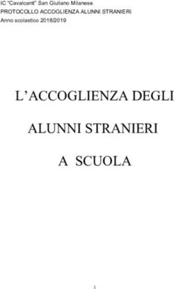 L'ACCOGLIENZA DEGLI ALUNNI STRANIERI A SCUOLA - IC "Cavalcanti" San ...