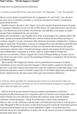 Italo Calvino, "Perch&eacute; leggere i classici"